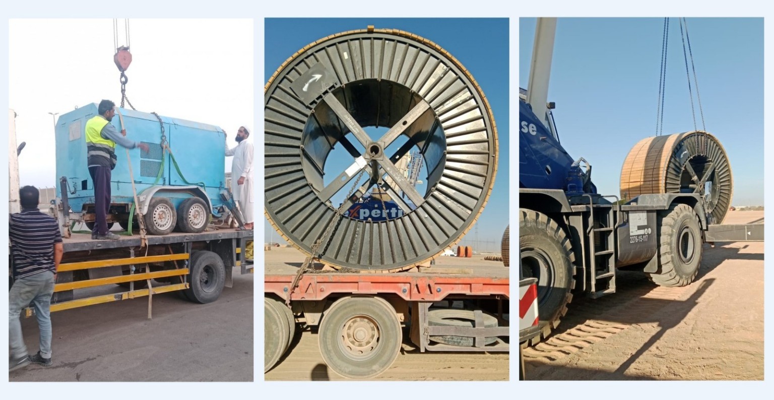 Cable Drum Handling & Mobilization